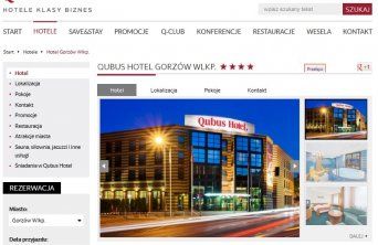 Zobacz nowoczesną i bardziej przyjazną stronę internetową Qubus Hotel. 