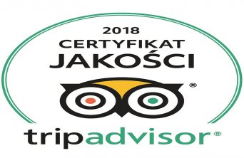 Hotel Afrodyta Business & SPA z certyfikatem Jakości Roku 2018 od Tripadvisora!