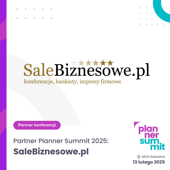 SaleBiznesowe.pl patronem wydarzenia Planner Summit 2025!